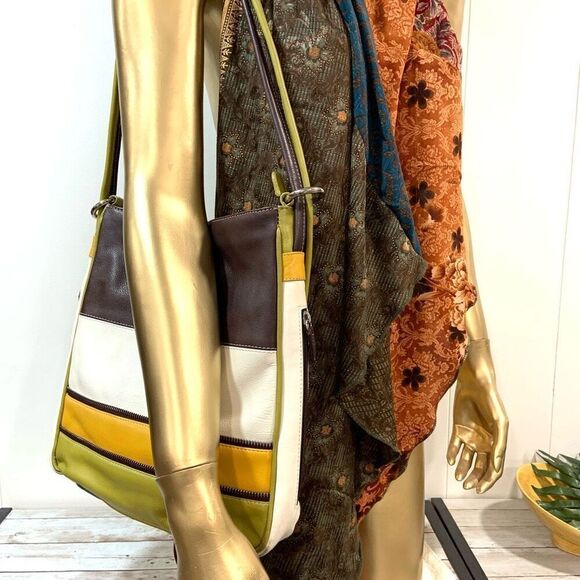ILI Convertible Retro Leather Bag main image 8